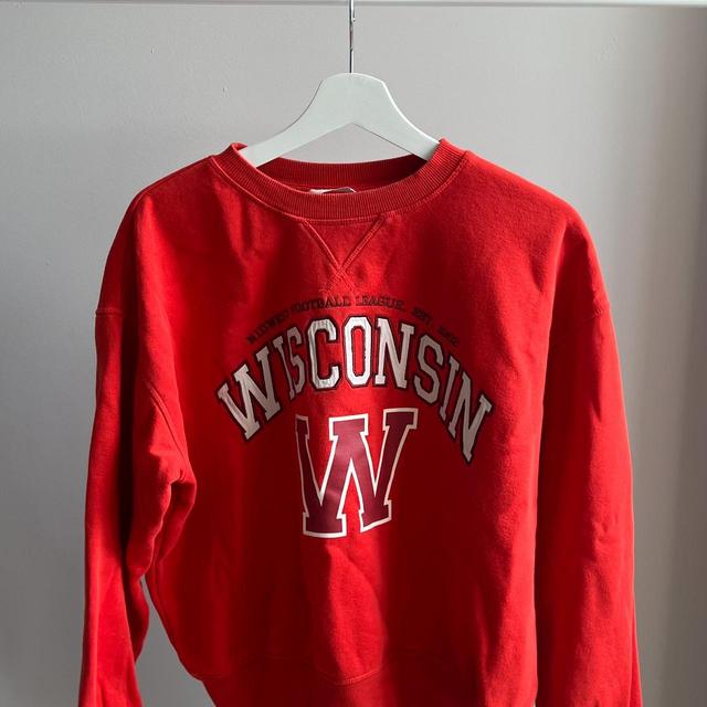 H&M Women's Sweatshirt - Red - S on Productcaster.