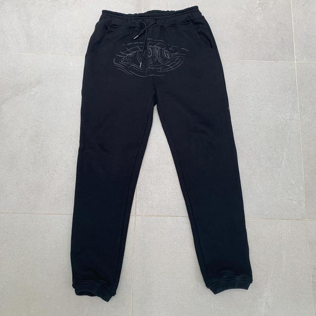 Men's Sweatpants - Black - M on Productcaster.