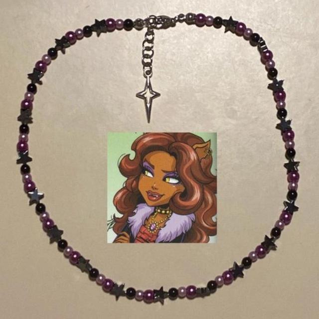 Women's Necklace - Purple on Productcaster.