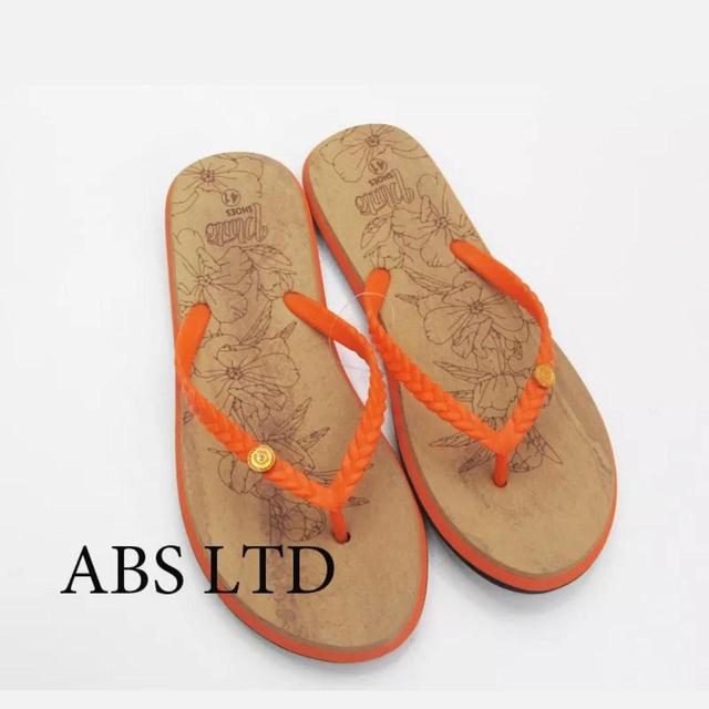 Women's Flip flops - Orange - UK 8 on Productcaster.