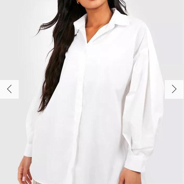 Boohoo Women's Shirt - White - 8 on Productcaster.