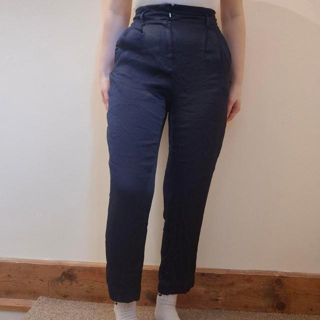 Gap Women's Trousers - Blue/Navy - UK 8 on Productcaster.