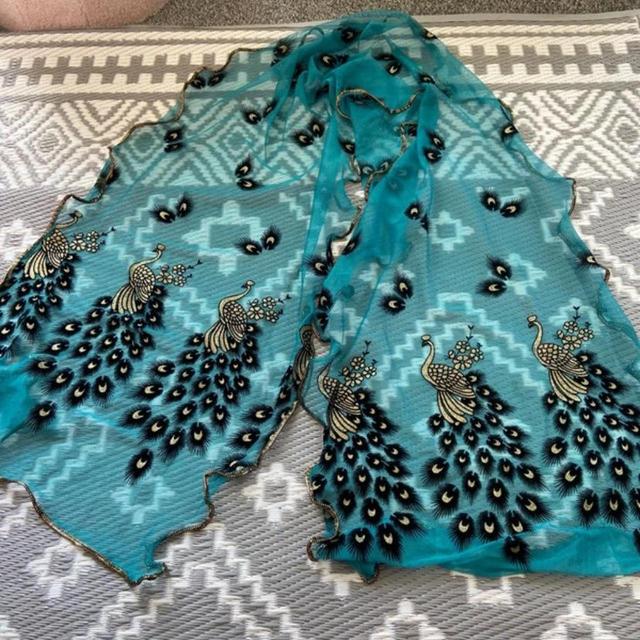 Women's Scarf - Blue on Productcaster.