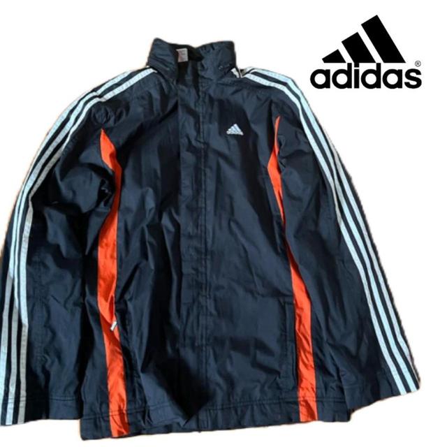 Adidas Men's Jacket - Black/Orange - L on Productcaster.