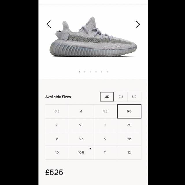 Yeezy Women's Trainers - Grey - UK 5.5 on Productcaster.