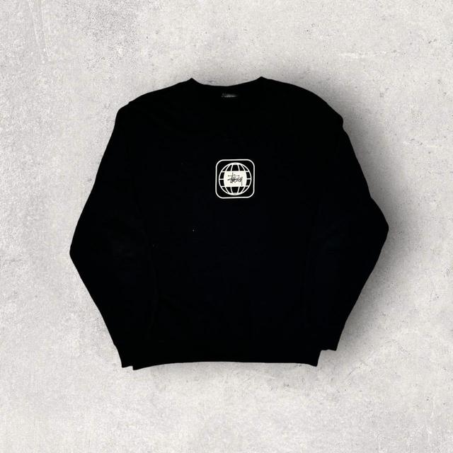 Stüssy Men's Sweatshirt - Black - S on Productcaster.