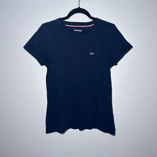 Tommy Hilfiger Men's T-shirt - Navy - S on Productcaster.