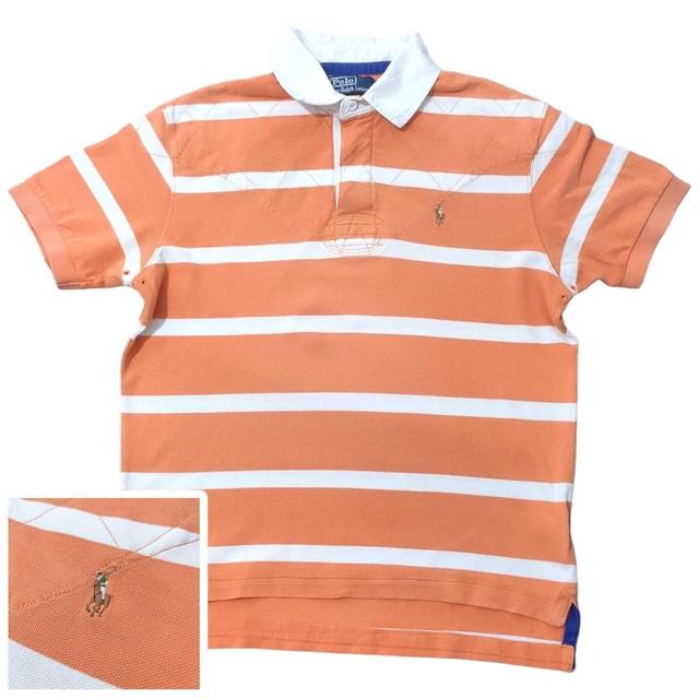 Polo Ralph Lauren Men's Polo shirt - Orange - M on Productcaster.