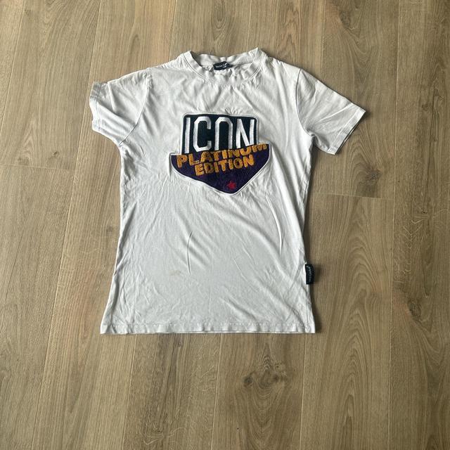 Men's T-shirt - White/Multi - S on Productcaster.