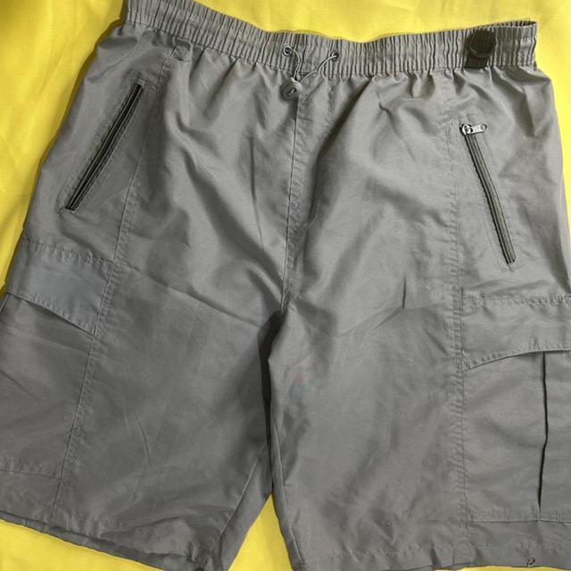 Men's Shorts - Grey/Khaki - L on Productcaster.