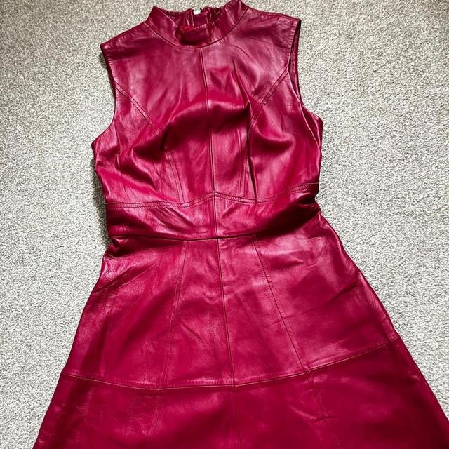 ASOS Women's A-line Dress - Burgundy - 6 on Productcaster.