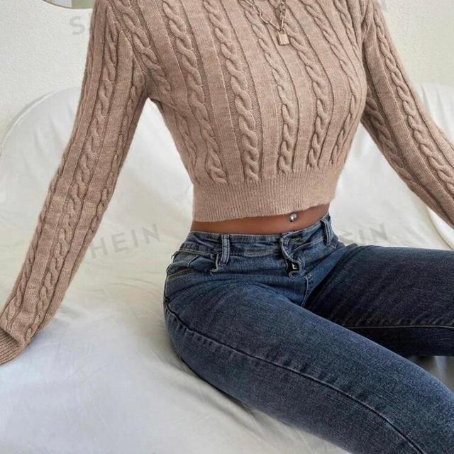 Women's Crop top - Tan - 4 on Productcaster.