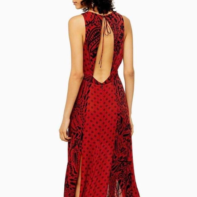 Topshop Women's A-line Dress - Red - 10 on Productcaster.