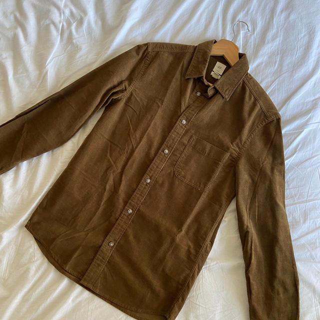 H&M Women's Shirt - Brown - 6 on Productcaster.