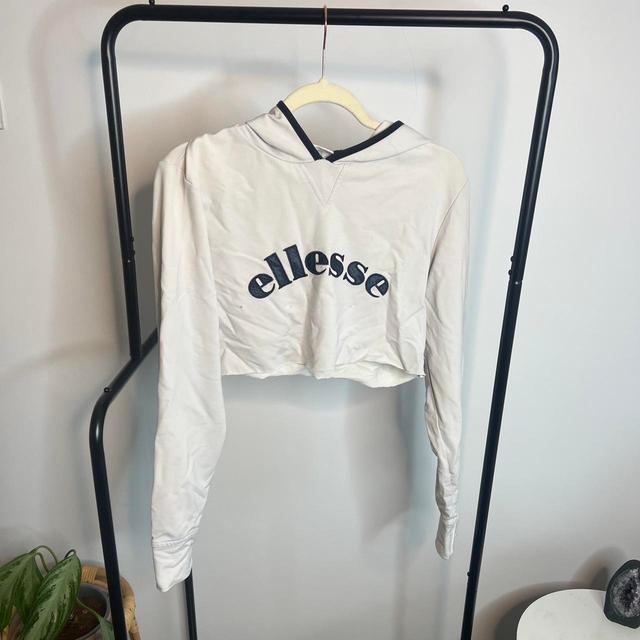 Ellesse Women's Hoodie - White - One size on Productcaster.