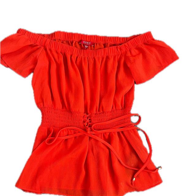 Guess Women's Blouse - Red/Orange - S on Productcaster.