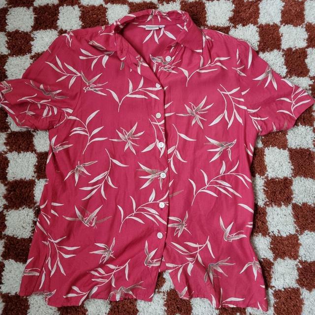 Vintage Men's Shirt - Red - M on Productcaster.