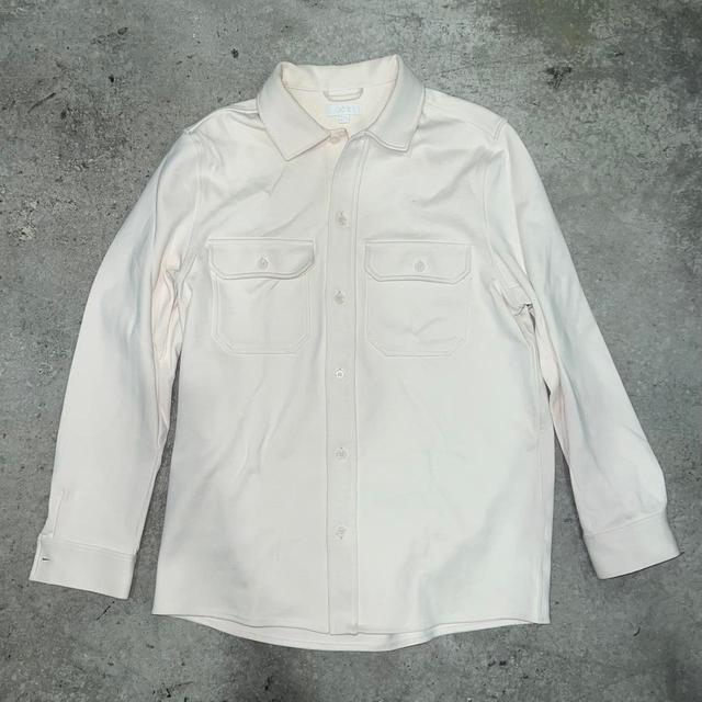 COS Men's Shirt - White - S on Productcaster.