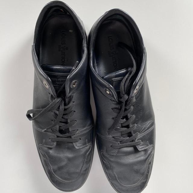 Louis Vuitton Men's Trainers - Black - UK 10.5 on Productcaster.