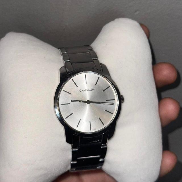 Calvin Klein Men's Watch - Silver on Productcaster.