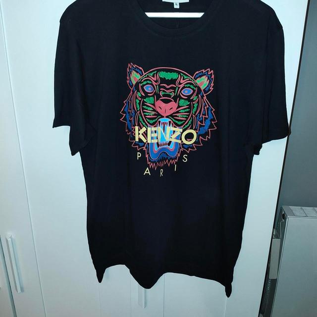 Kenzo Men's T-shirt - Black - XL on Productcaster.