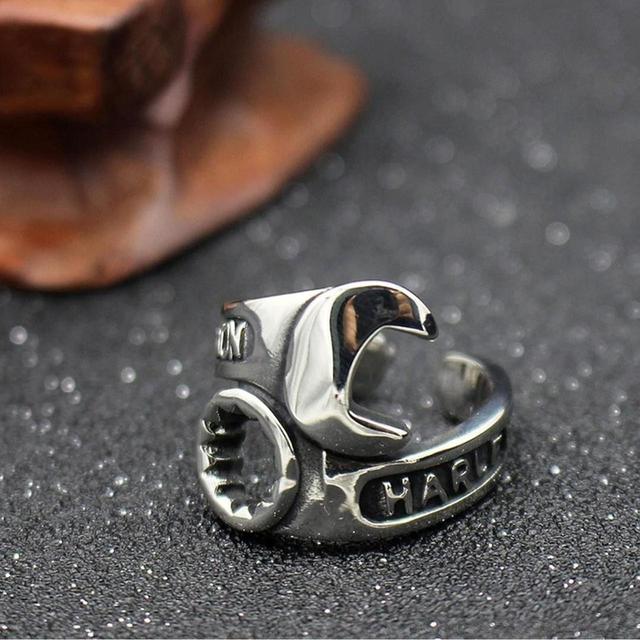 Designer Men's Ring - Silver on Productcaster.