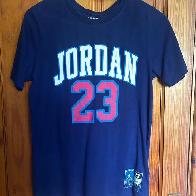 Jordan Kids' T-shirt - Navy/Blue on Productcaster.