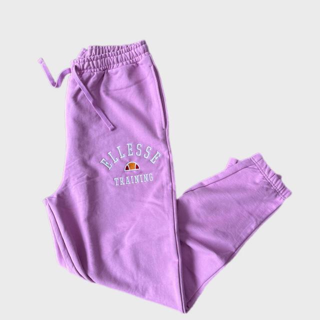 Ellesse Women's Sweatpants - Pink - UK 10 on Productcaster.