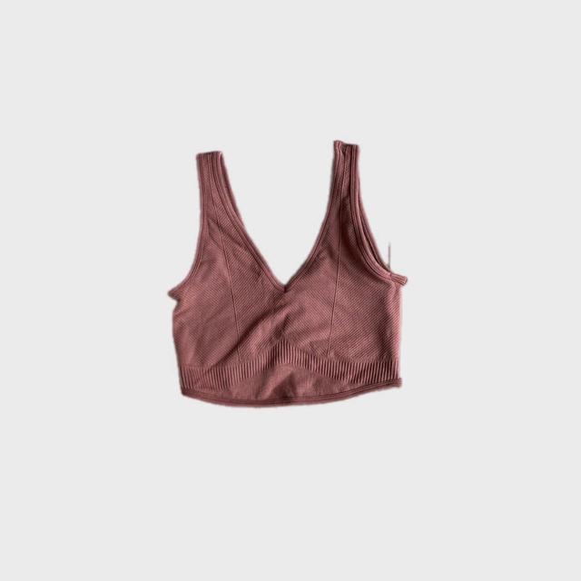 Gymshark Women's Crop top - Pink - S on Productcaster.