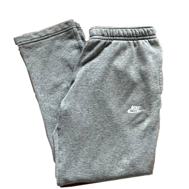 Nike Men's Sweatpants - Grey/White - M on Productcaster.