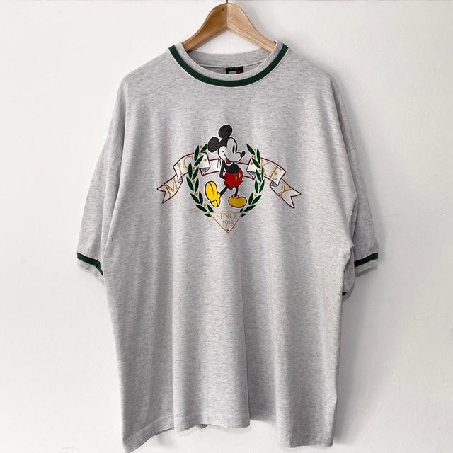 Disney Men's T-shirt - Grey - XXL on Productcaster.