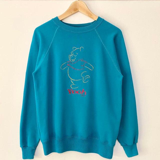 Vintage Women's Sweatshirt - Blue - S on Productcaster.