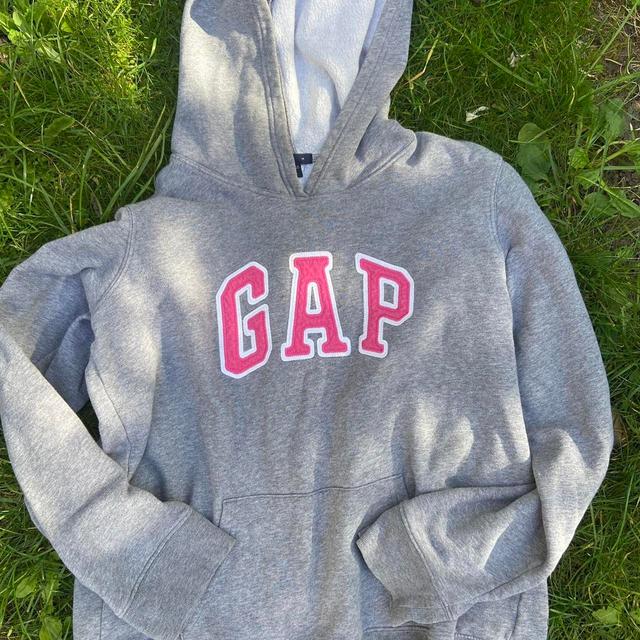 Gap Women's Hoodie - Grey - L on Productcaster.