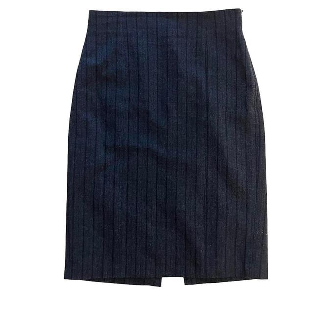 Vintage Women's Work Skirt - Grey - 40" on Productcaster.