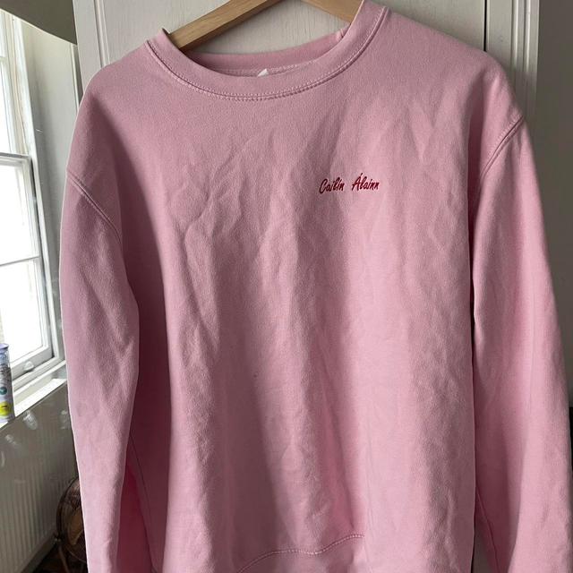 Women's Sweatshirt - Pink - L on Productcaster.