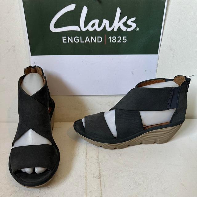 Clarks Women's Sandals - Blue - UK 4.5 on Productcaster.