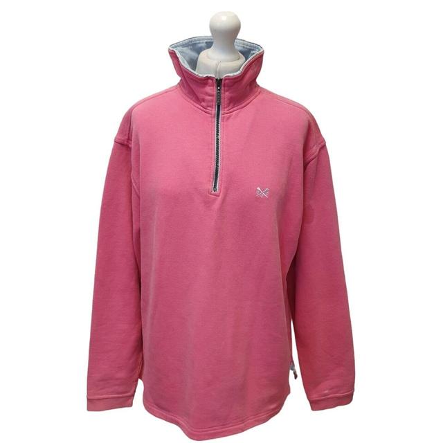 Designer Women's Sweatshirt - Pink - S on Productcaster.