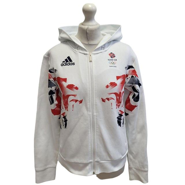 Adidas Women's Sweatshirt - White - 10 on Productcaster.