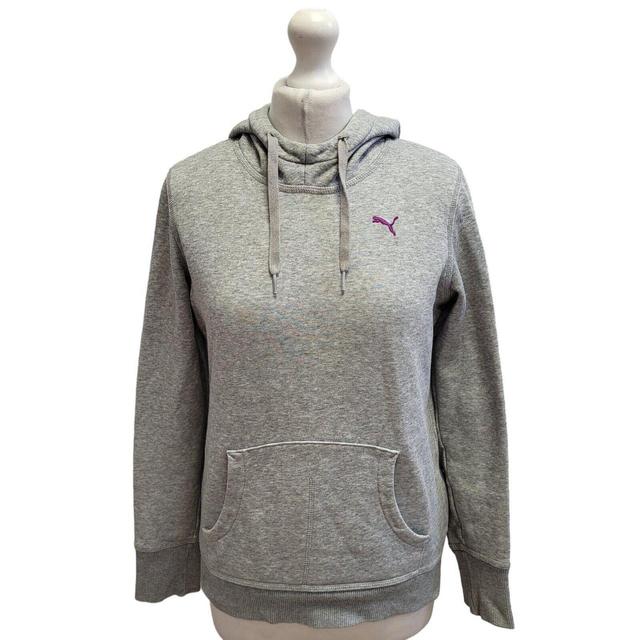 Puma Women's Sweatshirt - Grey - M on Productcaster.