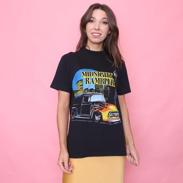 American Vintage Women's T-shirt - Black - S on Productcaster.