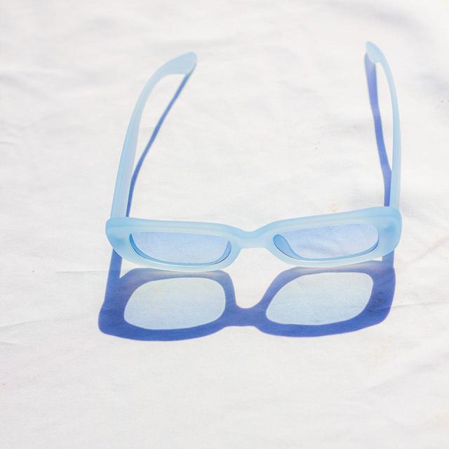 Women's Square Sunglasses - Blue on Productcaster.