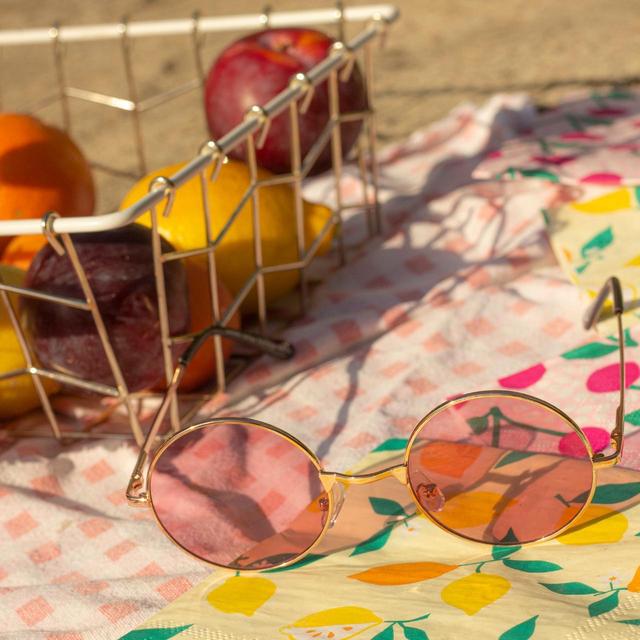 Women's Festival Sunglasses - Pink on Productcaster.