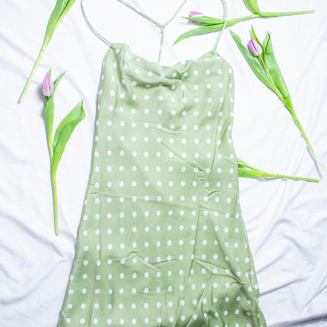 Women's A-line Dress - Green - S on Productcaster.