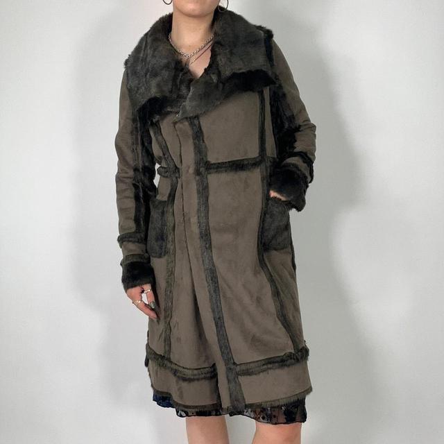 Vintage Women's Coat - Grey - M on Productcaster.