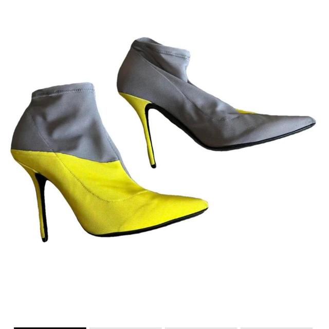 Pierre Hardy Women's Ankle Boots - Yellow - UK 5 on Productcaster.