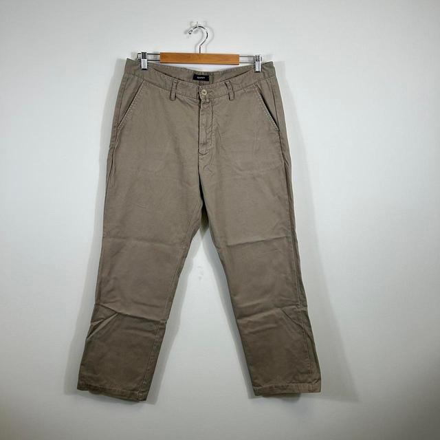 GANT Men's Chino Trousers - Tan/Brown - 36" on Productcaster.