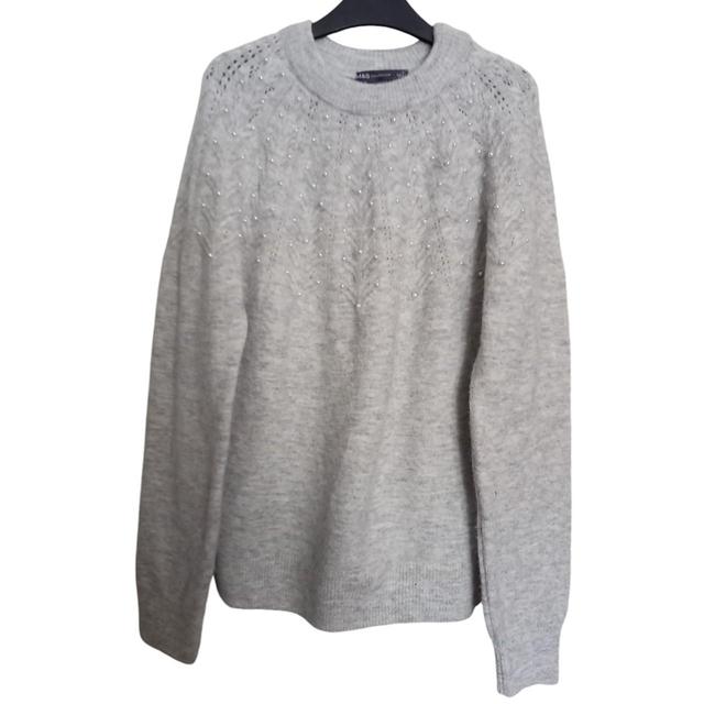 M&S Collection Women's Jumper - Grey - S on Productcaster.