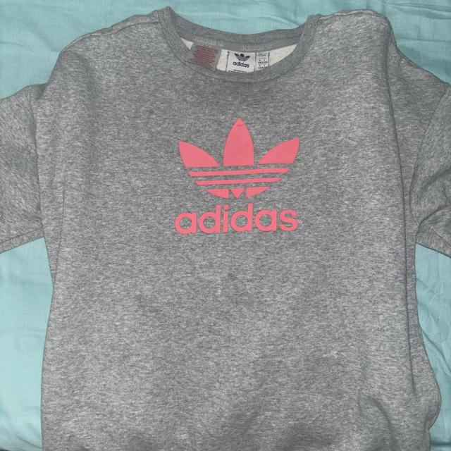 Adidas Women's Jumper - Grey - 8 on Productcaster.