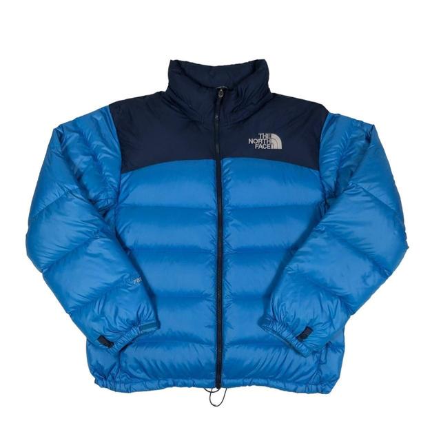 The North Face Men's Puffer Jacket - Navy/Blue - L on Productcaster.