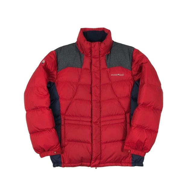 Montbell Women's Puffer Jacket - Black/Red - M on Productcaster.